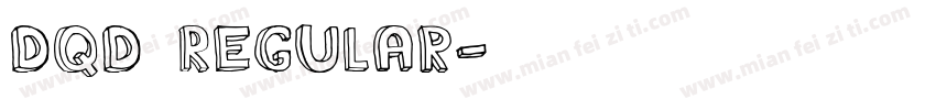 DQD Regular字体转换
